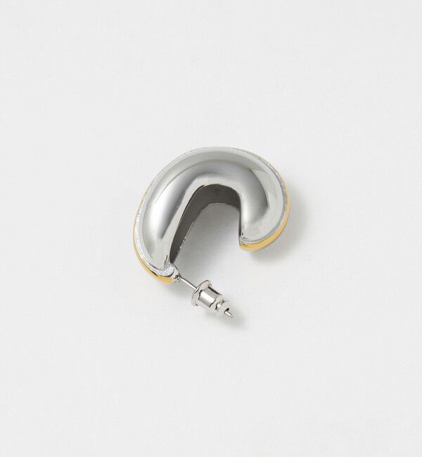 UNITED ARROWS「2トーンメタル ピアス」|ピアス|