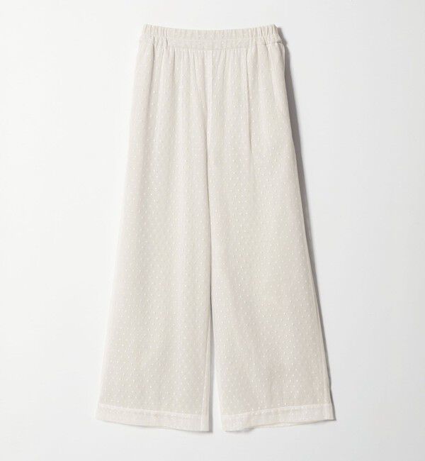 EMMEL REFINES「＜EMMEL REFINES＞EM ドットチュール レイヤー パンツ」|チノ|
