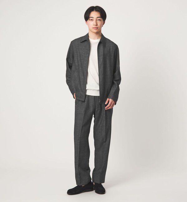 UNITED ARROWS green label relaxing「TW リネン デニムライク ブルゾン」|ブルゾン・スタジャン|
