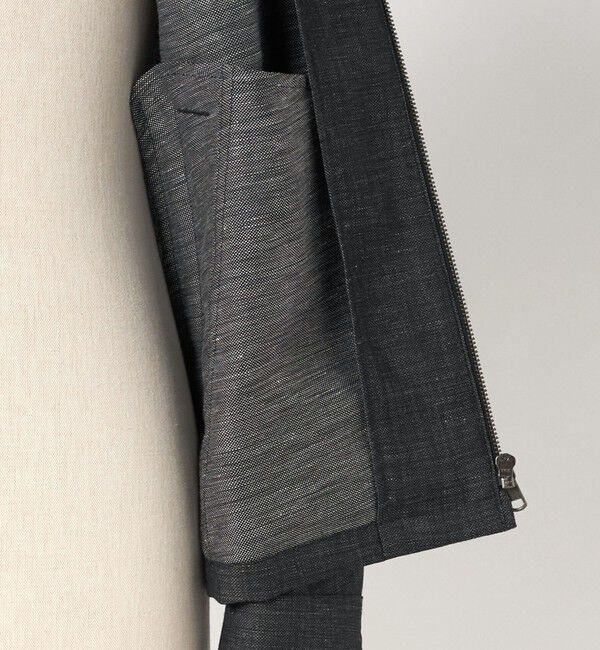 UNITED ARROWS green label relaxing「TW リネン デニムライク ブルゾン」|ブルゾン・スタジャン|