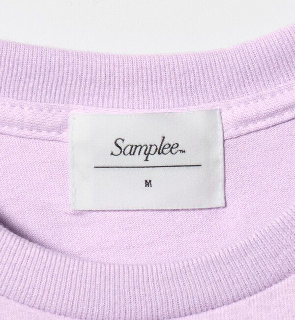 BEAUTY&YOUTH UNITED ARROWS「【別注】＜Samplee＞ショートスリーブ Tシャツ パープル」|Tシャツ・カットソー|