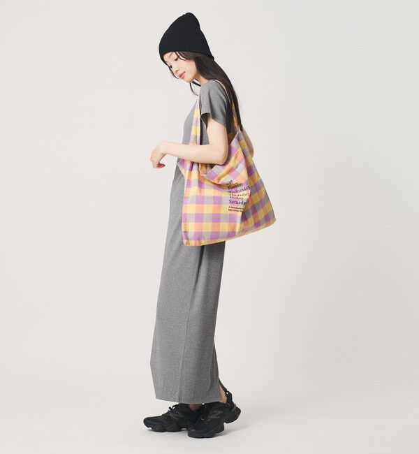 BEAUTY&YOUTH UNITED ARROWS「【WEB限定】リブショートスリーブ カットソーワンピース」|ワンピース|