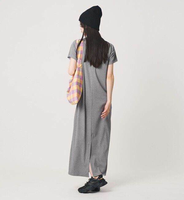 BEAUTY&YOUTH UNITED ARROWS「【WEB限定】リブショートスリーブ カットソーワンピース」|ワンピース|