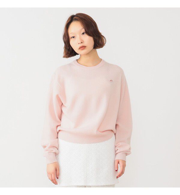 Ray BEAMS 「DANTON / WOMEN'S LAMBSWOOL CREW NECK KNIT PULLOVER」|ニット・セーター|500_PALE_PINK