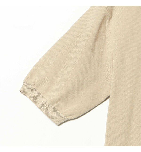 Demi-Luxe BEAMS 「SLOANE / 18ゲージ 天竺 クルーネック ショートスリーブ ニット」|ニット・セーター|