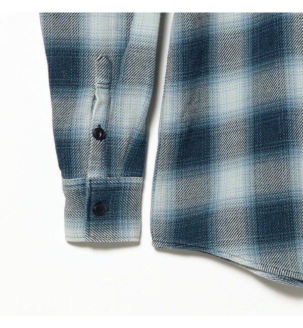 BEAMS PLUS「【別注】REMI RELIEF / Indigo Flannel Check Shirt」|シャツ・ブラウス|