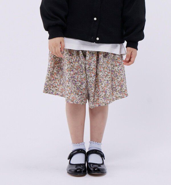 SHIPS Colors 「SHIPS Colors:フラワー プリント ガウチョパンツ(80~130cm)」|キュロット|