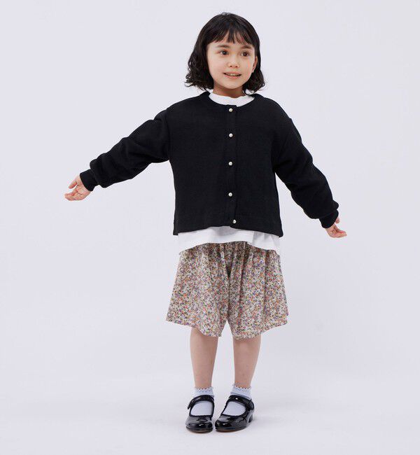 SHIPS Colors 「SHIPS Colors:フラワー プリント ガウチョパンツ(80~130cm)」|キュロット|