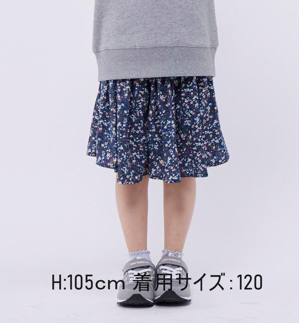 SHIPS Colors 「SHIPS Colors:フラワー プリント ガウチョパンツ(80~130cm)」|キュロット|
