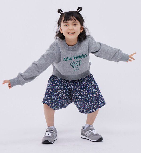 SHIPS Colors 「SHIPS Colors:フラワー プリント ガウチョパンツ(80~130cm)」|キュロット|