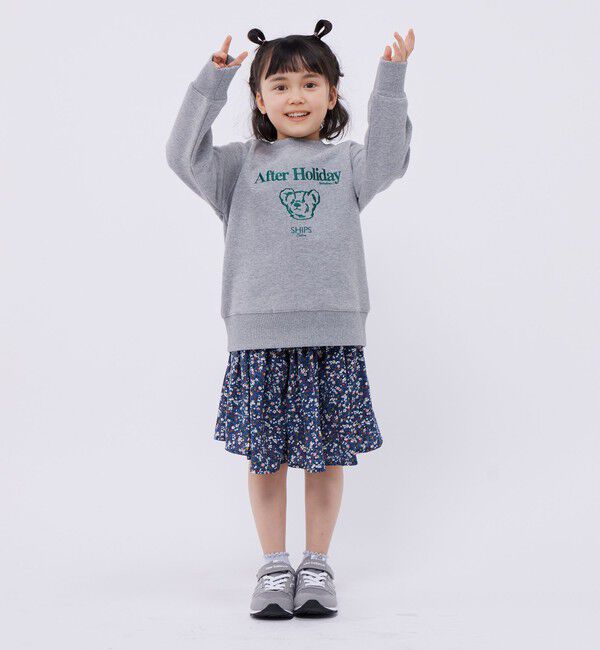 SHIPS Colors 「SHIPS Colors:フラワー プリント ガウチョパンツ(80~130cm)」|キュロット|