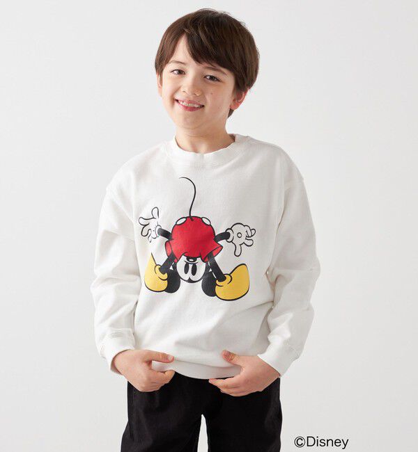 SHIPS any「SHIPS any: /ミッキーマウス/ ポージング スウェット <KIDS>」|スウェット・ジャージ|
