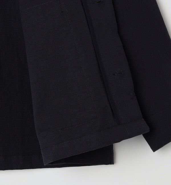 SHIPS any「SHIPS any: コットン/ナイロン ワッシャー BDU シャツ ジャケット (セットアップ対応)◇」|シャツ・ブラウス|