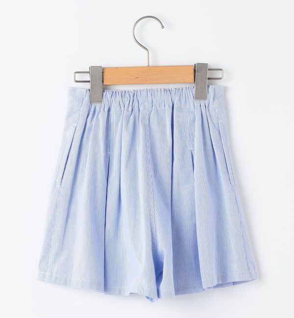 SHIPS KIDS「SHIPS KIDS:100～130cm /コードレーン プリーツ キュロット」|キュロット|