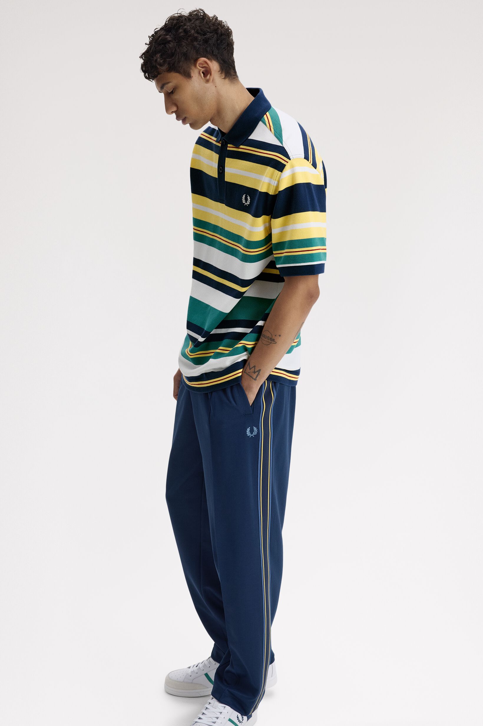 FRED PERRY 「Striped Relaxed Polo Shirt」|ポロシャツ|