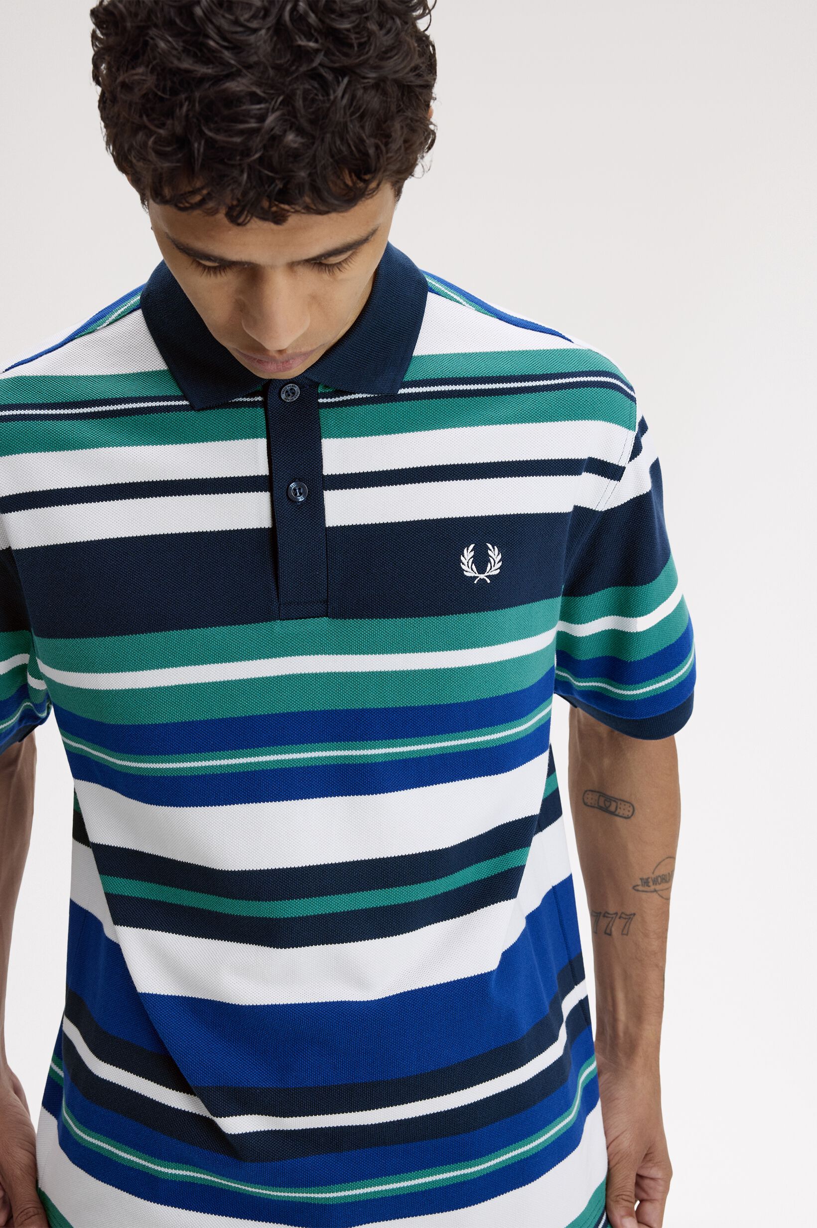 FRED PERRY 「Striped Relaxed Polo Shirt」|ポロシャツ|