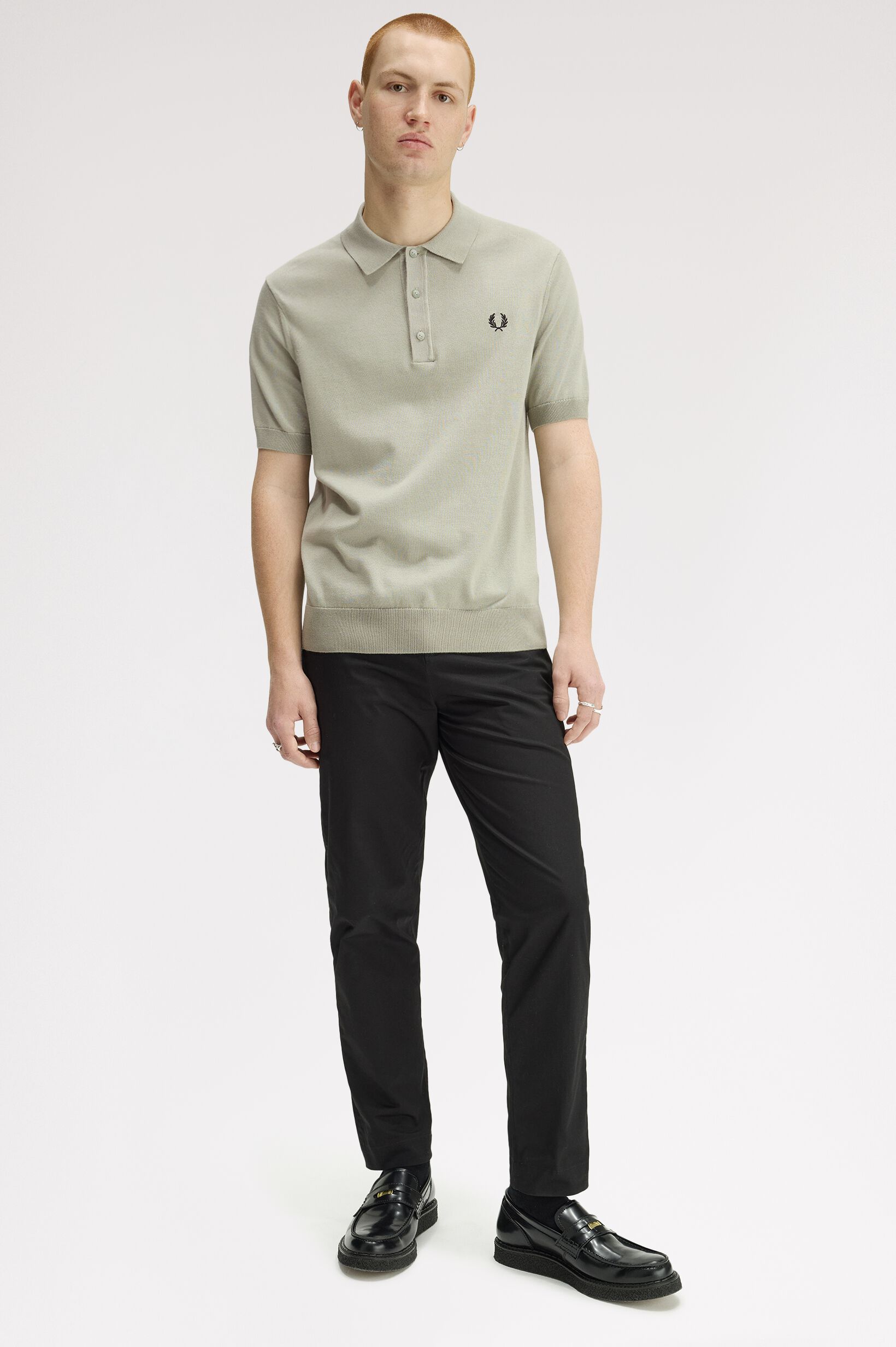 FRED PERRY 「Cotton Knitted Polo Shirt」|ポロシャツ|