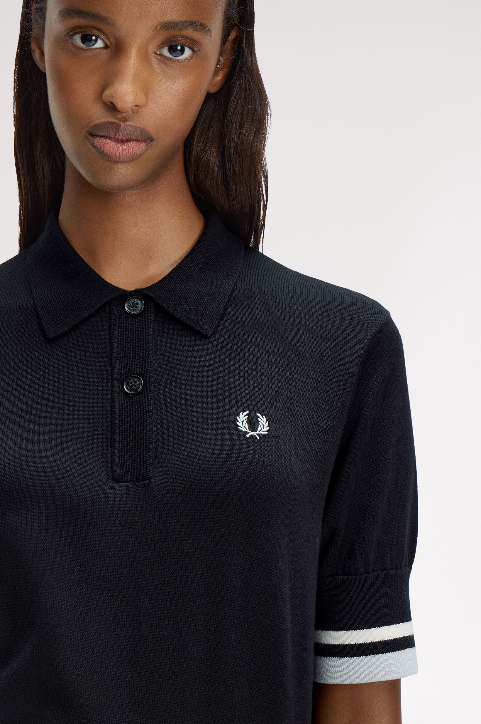FRED PERRY 「Bold Tipped Knitted Shirt」|ポロシャツ|