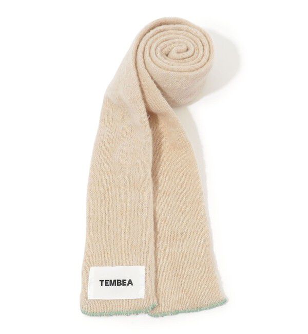 TOMORROWLAND GOODS「【別注】TEMBEA GUNTE HALF マフラー」|マフラー|41 ライトベージュ