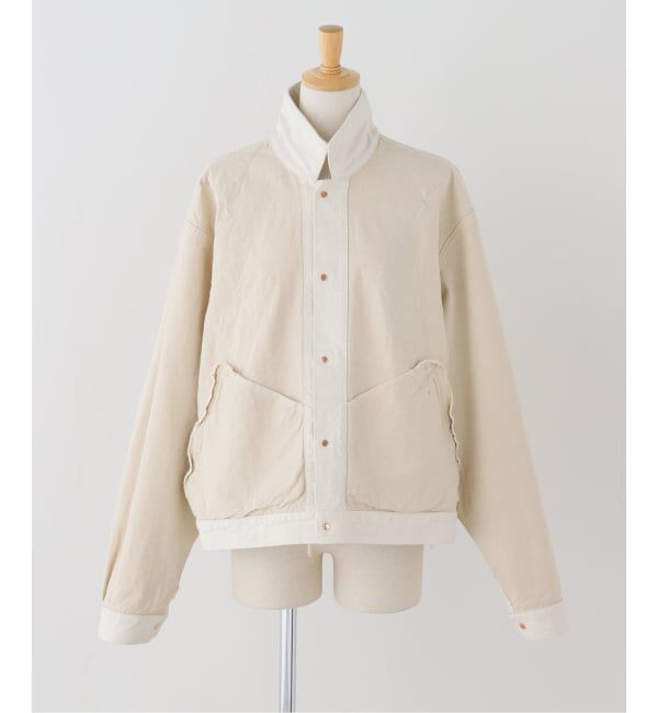  「KURO ARGYLE SASHIKO DENIM JACKET 964242：デニムジャケット」|デニムジャケット|