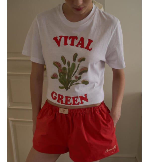 JOINT WORKS「OURSAALTY / アワーソルティ Vital green T-shirt」|Tシャツ・カットソー|