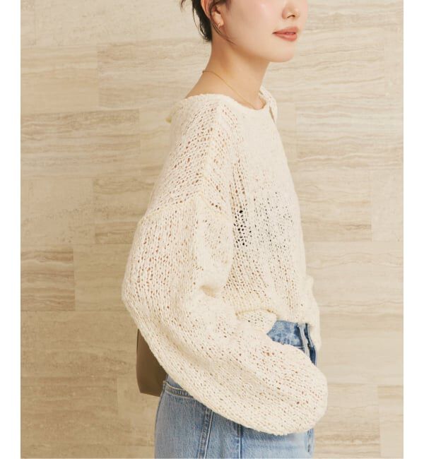 Plage「《追加》Fringe yarn カーディガン 2」|カーディガン|