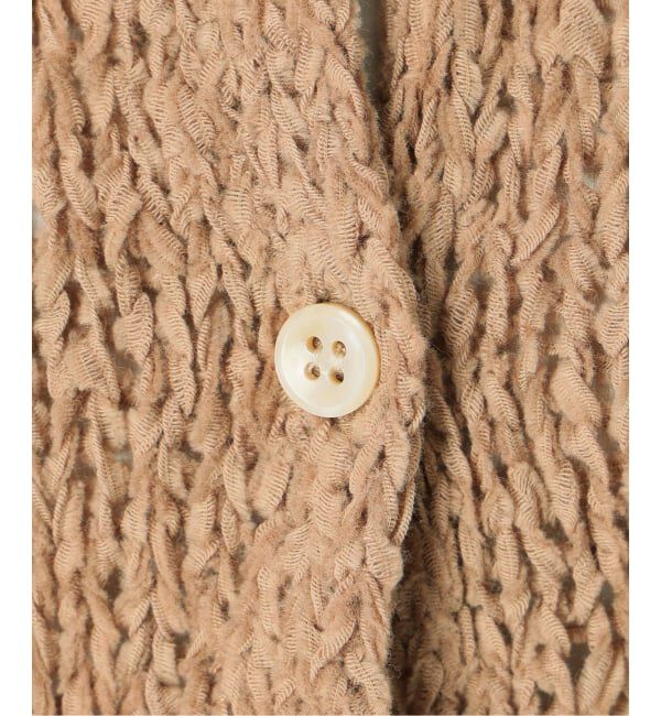 Plage「《追加》Fringe yarn カーディガン 2」|カーディガン|