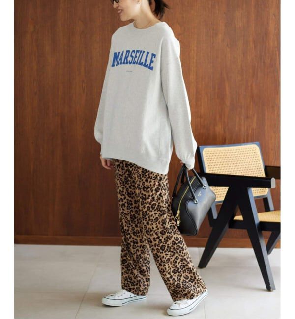 SLOBE IENA「《WEB限定/追加2》MARSEILLE ロゴスウェット」|スウェット・ジャージ|