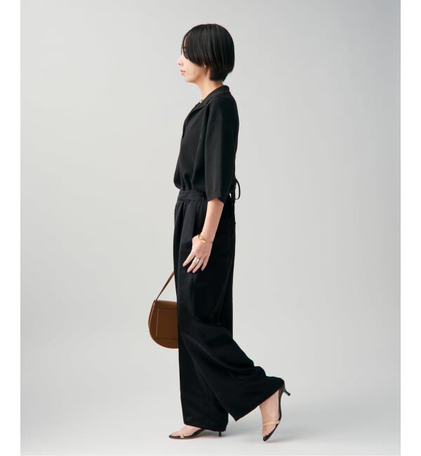VERMEIL par iena「サテンサスペンダーパンツ」|その他|