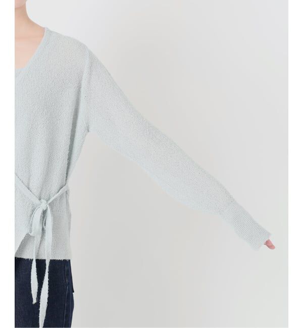 SLOBE IENA「《2枚セット》キャミセットカシュクールカーディガン」|カーディガン|