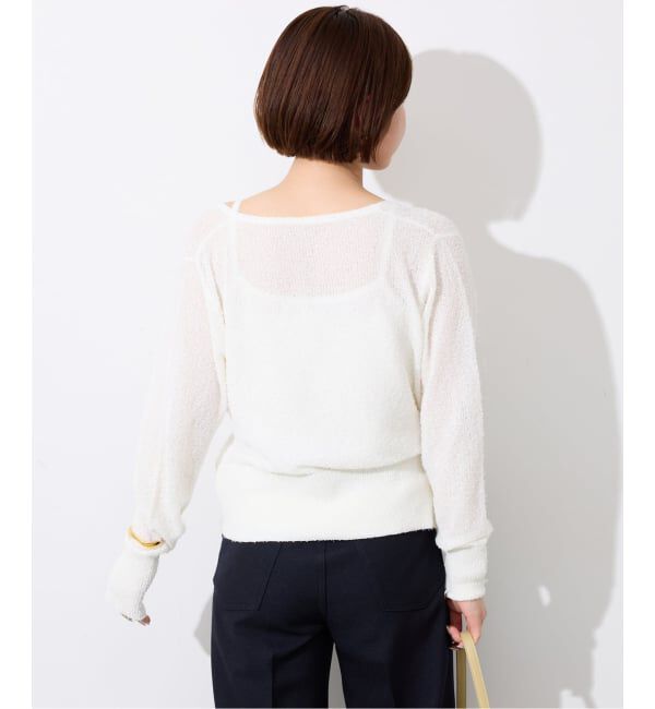 SLOBE IENA「《2枚セット》キャミセットカシュクールカーディガン」|カーディガン|