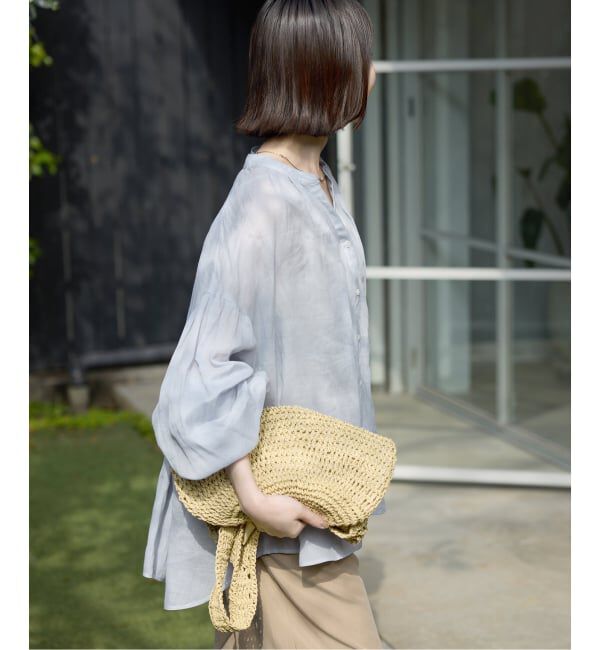 SLOBE IENA「《追加予約》ラミースキッパーシャツ」|シャツ・ブラウス|