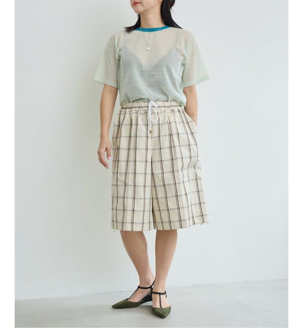 IENA LA BOUCLE「IENA LA BOUCLE シアーTシャツニット」|ニット・セーター|