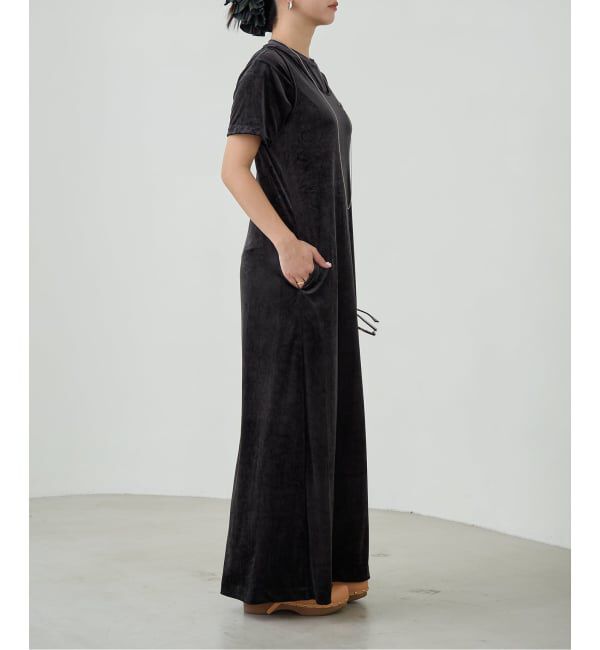 IENA LA BOUCLE「《予約》IENA LA BOUCLE トリアセベロアTシャツ」|Tシャツ・カットソー|