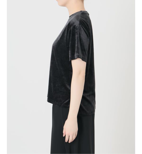 IENA LA BOUCLE「《予約》IENA LA BOUCLE トリアセベロアTシャツ」|Tシャツ・カットソー|
