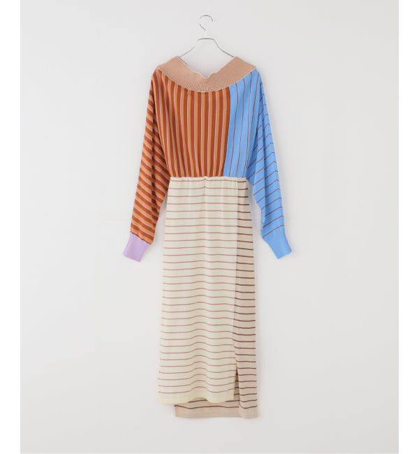 IENA LA BOUCLE「Venit ヴェニット CRAZY ボーダー  VEK-7616-A」|ニット・セーター|