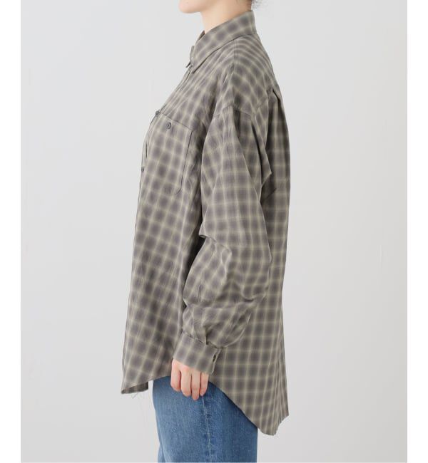 IENA「【一部店舗限定】JANE SMITH/ジェーンスミス CHECK SH シャツ 26SSH-413S」|シャツ・ブラウス|