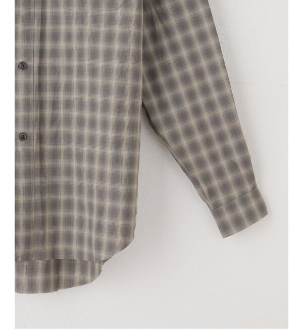 IENA「【一部店舗限定】JANE SMITH/ジェーンスミス CHECK SH シャツ 26SSH-413S」|シャツ・ブラウス|