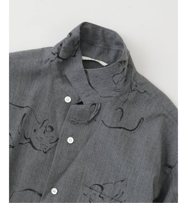 EDIFICE「OLD JOE（オールド ジョー） ORIGINAL PRINTED OPEN COLLAR SHIRT」|シャツ・ブラウス|