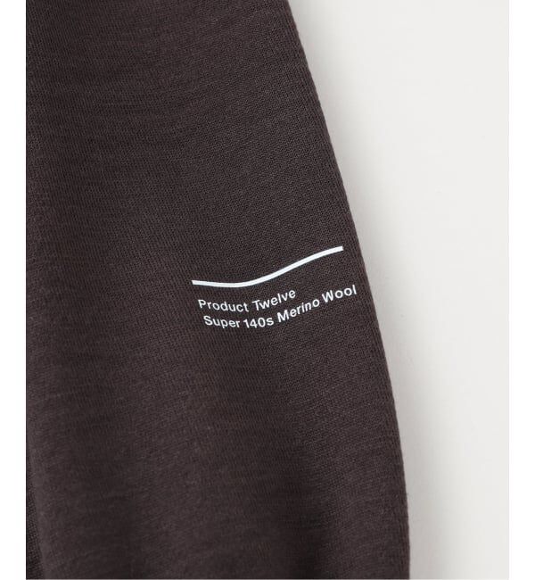 EDIFICE「Product Twelve（プロダクトトゥエルブ）Super 140's Melino Wool Half Zip」|その他|