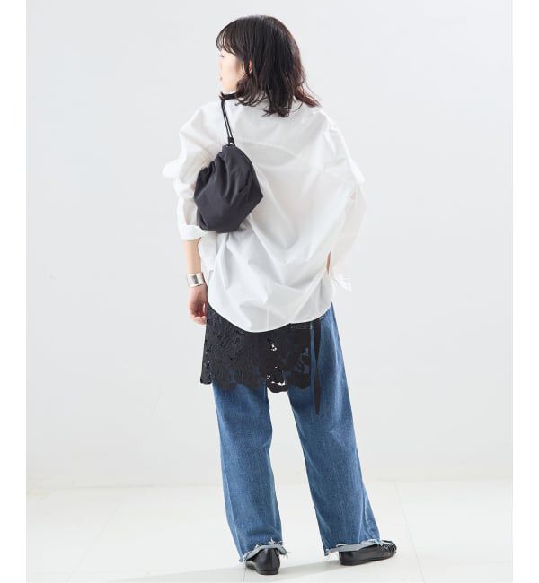 journal standard L'essage「ケミカルコードレース ラップスカート」|スカート|
