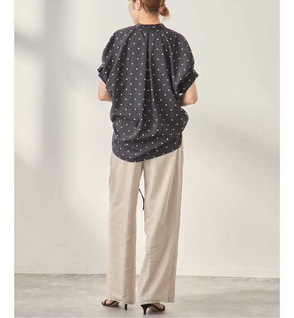 journal standard L'essage「《WEB限定予約》DEVEAUX/ドットタックスリーブシャツ」|シャツ・ブラウス|