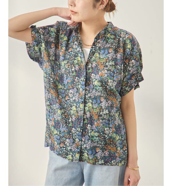 journal standard L'essage「《WEB限定予約》DEVEAUX/ドットタックスリーブシャツ」|シャツ・ブラウス|