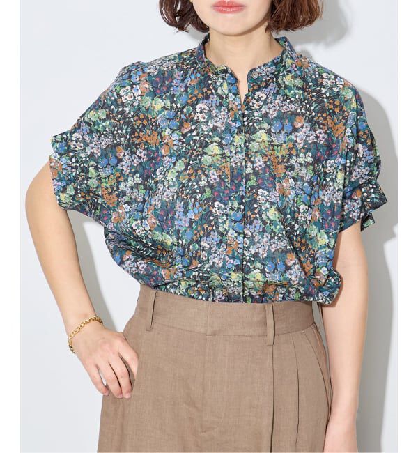 journal standard L'essage「《WEB限定予約》DEVEAUX/ドットタックスリーブシャツ」|シャツ・ブラウス|