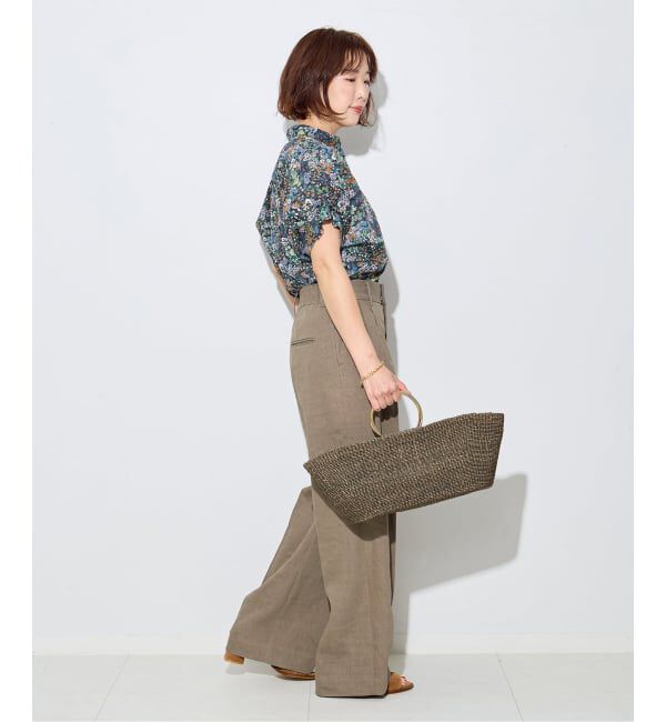 journal standard L'essage「《WEB限定予約》DEVEAUX/ドットタックスリーブシャツ」|シャツ・ブラウス|