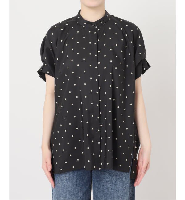journal standard L'essage「《WEB限定予約》DEVEAUX/ドットタックスリーブシャツ」|シャツ・ブラウス|