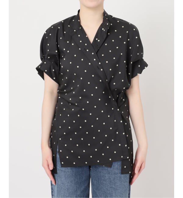 journal standard L'essage「《WEB限定予約》DEVEAUX/ドットタックスリーブシャツ」|シャツ・ブラウス|