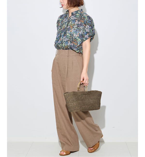 journal standard L'essage「《WEB限定予約》DEVEAUX/ドットタックスリーブシャツ」|シャツ・ブラウス|