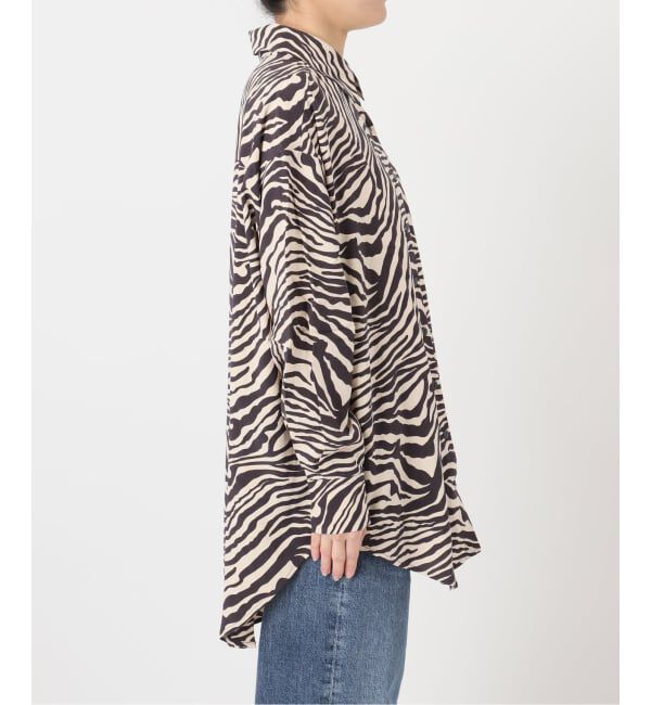 journal standard L'essage「別注【LUSANA / ルサーナ】SUN SHIRTS ZEBRA：シャツ」|シャツ・ブラウス|