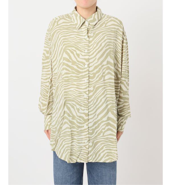 journal standard L'essage「別注【LUSANA / ルサーナ】SUN SHIRTS ZEBRA：シャツ」|シャツ・ブラウス|